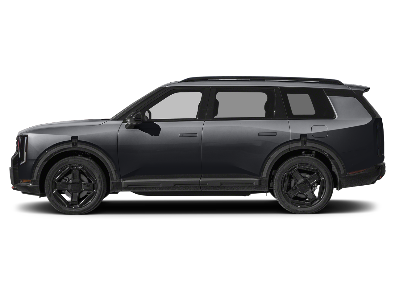 2027 Kia Telluride Hybrid — rear three-quarter view