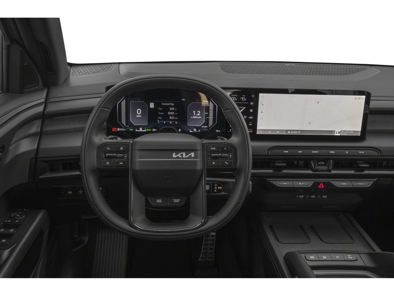 2027 Kia Telluride Hybrid — interior view