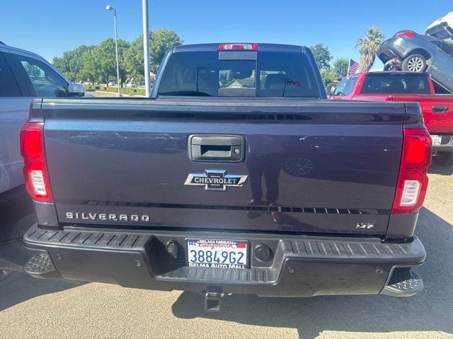 2018 Chevrolet Silverado 1500 — rear three-quarter view